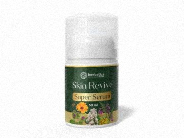Skin Revive SuperSerum – anti‑age pleťové sérum s vitamínom C a kyselinou hyalurónovou 50 ml Herbatica