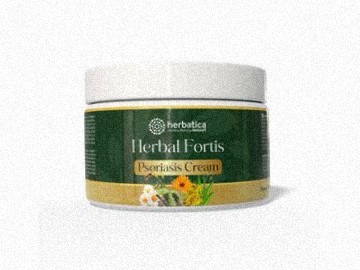 Herbal Fortis Psoriasis Cream regeneračný krém pre pokožku so sklonom k psoriáze – 200 ml Herbatica